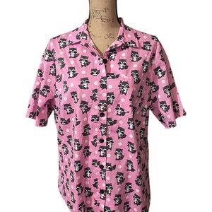 Eva Rose Button Down‎ Top